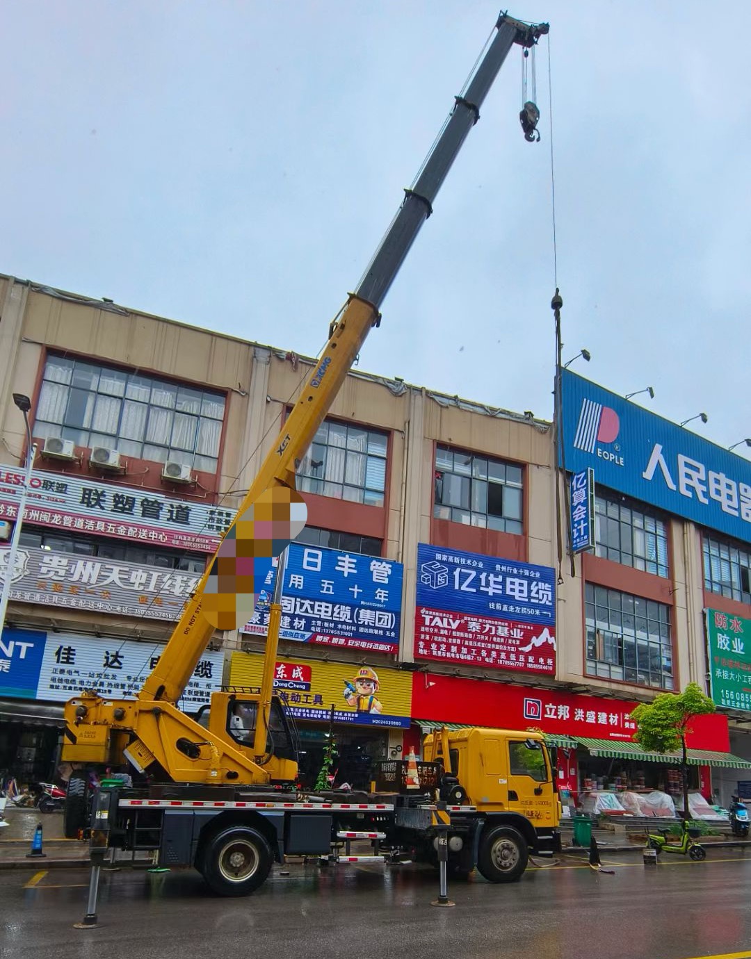 江城区吊车吊机租赁桥梁吊装